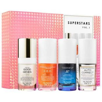 Sunday Riley | Superstars Anti-Aging Serum and Eye Kit,商家Sephora,价格¥817