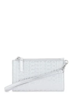 推荐Marc jacobs the metallic top zip wristlet wallet商品