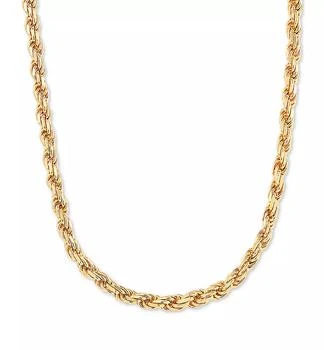 Macy's | Rope Link 22" Chain Necklace in Sterling Silver,商家Macy's,价格¥1478