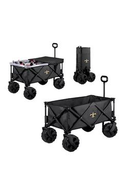 ONIVA | NFL New Orleans Saints Adventure Wagon Elite All Terrain Portable Utility Wagon商品图片,