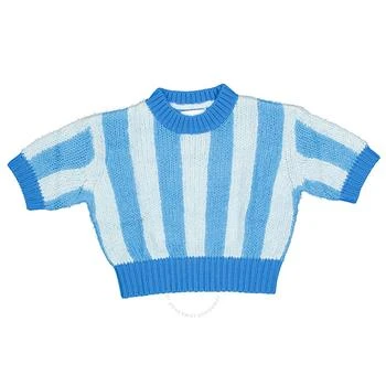 Burberry | Kids Nelly Stripe Silk Sweater,商家Jomashop,价格¥1281