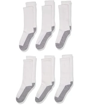 Jefferies Socks | Boys Seamless Toe Athletic Crew 6-pack,商家Zappos,价格¥89