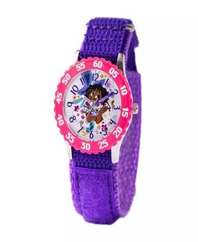 ewatchfactory | Girl's Disney Encanto Mirabel Purple Nylon Strap Watch 32mm,商家Macy's,价格¥404