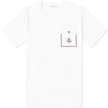 moncler maya, Moncler | Moncler Maya Pocket Logo Tee商品图片 满$200享9.5折, 满折