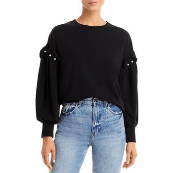 Sundays | Sundays Womens Ruffled Crewneck Sweatshirt商品图片,4.5折×额外9折, 独家减免邮费, 额外九折