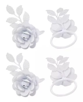 Vibhsa | Rose Napkin Ring Set of 4,商家Macy's,价格¥162