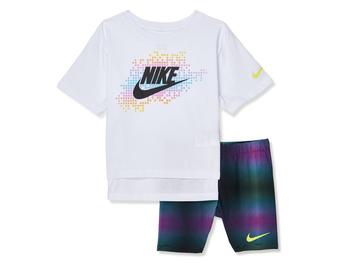 NIKE | Printed Dri-FIT™ Bike Short Set (Little Kids)商品图片,