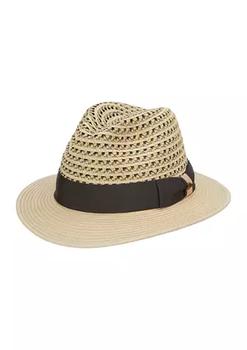 SCALA, SCALA | Two Tone Braided Safari Hat商品图片 