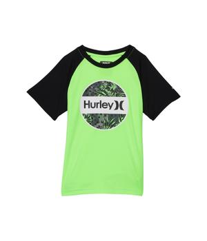 Hurley | Circle Print Fill UPF Shirt (Little Kids)商品图片,7折