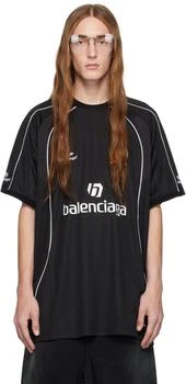 Balenciaga | Black Raglan T-Shirt 