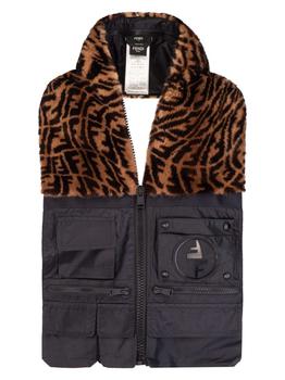 fendi围巾, Fendi | Fendi Women's Brown Other Materials Scarf商品图片 