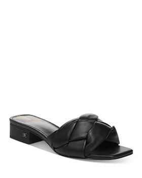 sam edelman拖鞋是什么牌子, Sam Edelman | Women's Dawson Puffed Slide Sandals商品图片 6折起