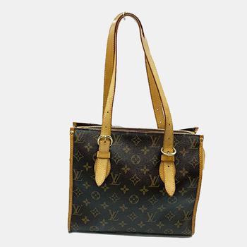 lv女包, [二手商品] Louis Vuitton | Louis Vuitton Brown Monogram Canvas Popincourt Haut Tote Bag商品图片 8.6折