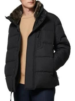 推荐Horizon Faux Fur-Trimmed Down Puffer Jacket商品
