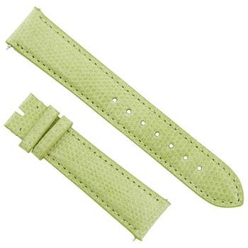 商品Hadley Roma | Hadley Roma 18 MM Shiny Lime Lizard Leather Strap,商家Jomashop,价格¥251图片
