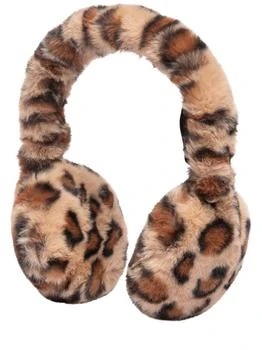 MAX&Co | Printed Poly Faux Fur Earmuffs,商家LUISAVIAROMA,价格¥436