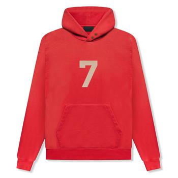 essentials hoodie, Essentials | Fear Of God FG Vintage Red 7th Season Hoodie商品图片 