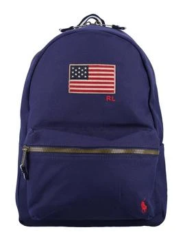 Ralph Lauren | Polo Ralph Lauren Kids American Flag Patch Backpack,商家Cettire,价格¥927