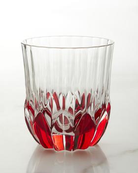 商品Neiman Marcus | Red Double-Old Fashioned Glasses, Set of 4,商家Neiman Marcus,价格¥1260图片