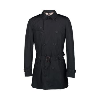 商品Burberry | Burberry 博柏利 男士黑色简约棉风衣 3873049,商家Beyond Chinalux,价格¥4890图片