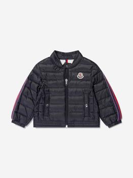 商品Moncler | Moncler Black Baby Boys Down Padded Anderm Biker Jacket,商家Childsplay Clothing,价格¥2189图片