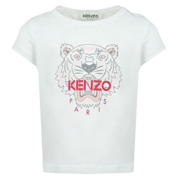 商品Baby Tiger Print White T Shirt,商家Designer Childrenswear,价格¥309图片