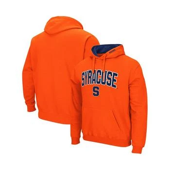 推荐Men's Orange Syracuse Orange Arch and Logo 3.0 Pullover Hoodie商品