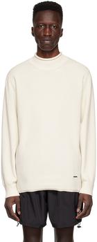 We11done | Off-White Cashmere Sweater商品图片,3.1折