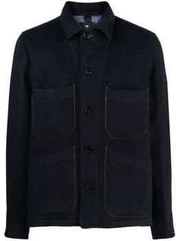 推荐PS PAUL SMITH - Wool Blend Jacket商品