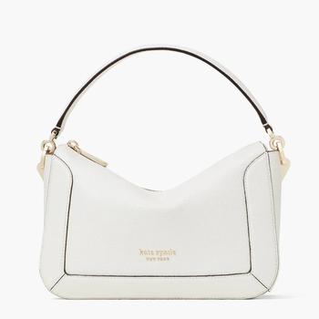 kate spade new york, Kate Spade | Kate Spade New York Women's Crush Pebbled Medium Cross Body Bag - Optic White商品图片 