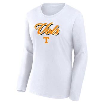 推荐Fanatics Tennessee Double Team Script Long Sleeve T-Shirt - Women's商品