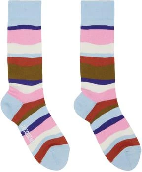 推荐Multicolor Le Raphia 'Les Chaussettes Pagaio' Socks商品