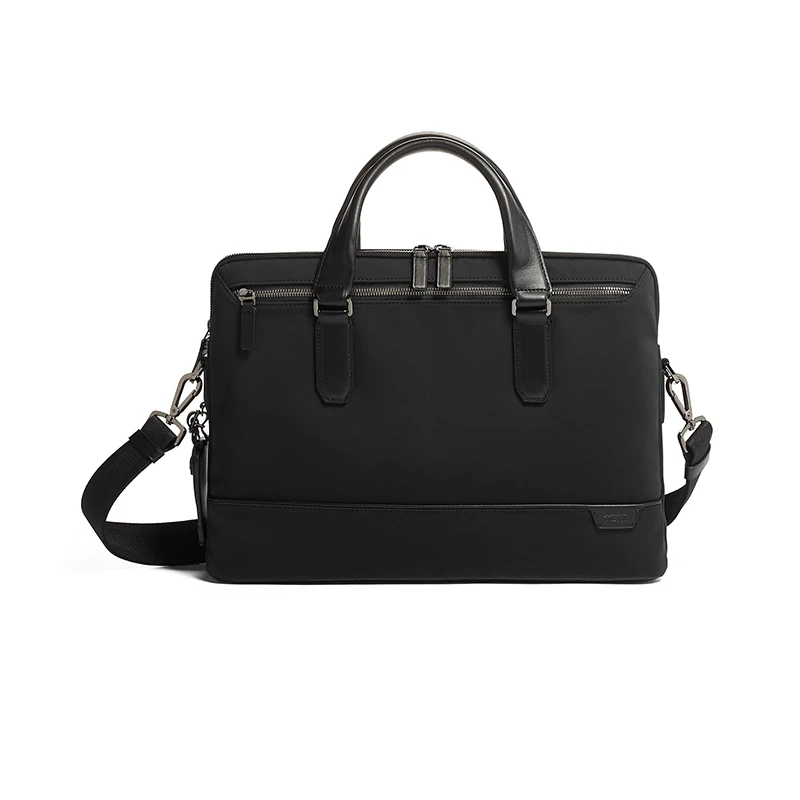 Tumi | TUMI途明 HARRISON系列 男女同款黑色尼龙单肩公文包,商家VPF,价格¥2574