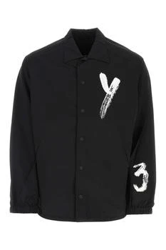 推荐Y-3 Coach Logo Printed Snapped Jacket商品