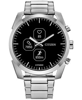 Citizen | Men's CZ Smart Hybrid Sport Stainless Steel Bracelet Smart Watch 43mm,商家Macy's,价格¥2809