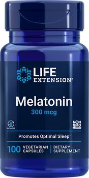 商品Life Extension | Life Extension Melatonin - 300 mcg (100 Vegetarian Capsules),商家Life Extension,价格¥35图片