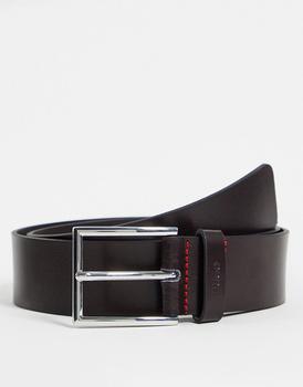 Hugo Boss | Hugo Giaspo leather belt in brown商品图片,额外9.5折, 额外九五折