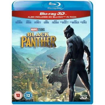 Walt Disney Studios | Black Panther 3D (Includes 2D Version),商家Zavvi US,价格¥244