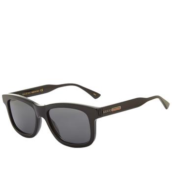 推荐Gucci Rectangular Frame Acetate Sunglasses商品