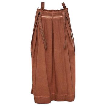 Uma Wang | Uma Wang High Waist Faded Effect Midi Skirt商品图片,5.2折