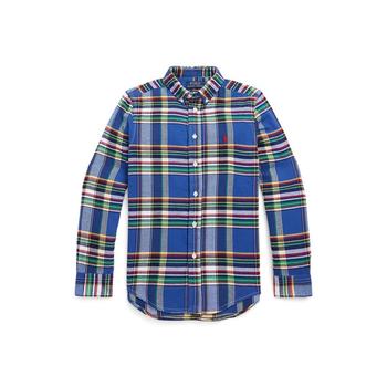 Ralph Lauren | Big Boys Plaid Performance Flannel Shirt商品图片,2.4折, 独家减免邮费