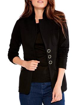 NIC+ZOE | Editor Rib-Knit Blazer商品图片,满$200减$50, 满减