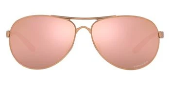 Oakley | Feedback Prizm Rose Gold Aviator Ladies Sunglasses OO4079 407944 59 5.9折, 满$200减$10, 满减