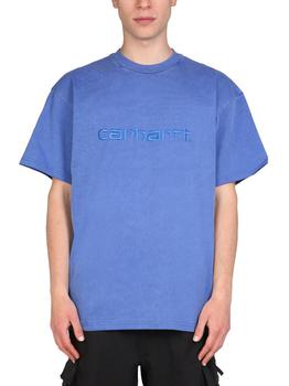 推荐Carhartt WIP Logo Embroidered Crewneck T-Shirt商品