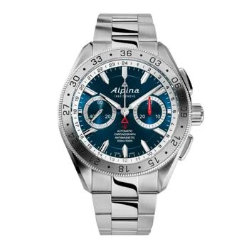 Alpina | Alpiner 4 Chronograph Automatic Blue Dial Men's Watch AL-860LNS5AQ6B 5.5折, 满$75减$5, 满减
