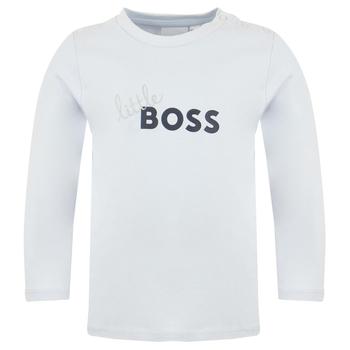 推荐Little BOSS Logo Pale Blue T Shirt商品
