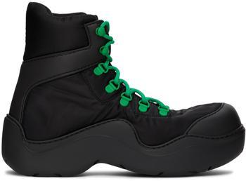 推荐Black & Green Puddle Bomber Boots商品