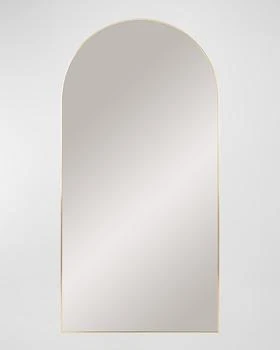 Surya Rugs | Aranya 72" Arched Floor Mirror,商家Neiman Marcus,价格¥8249