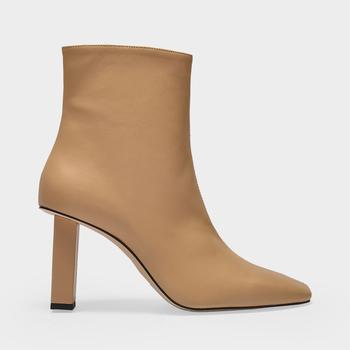 推荐Joan Le Carré Ankle Boots in Light Sand Leather商品