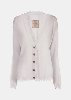 Uma Wang | Uma Wang Off White Cashmere Cardigan商品图片,额外9.5折, 额外九五折
